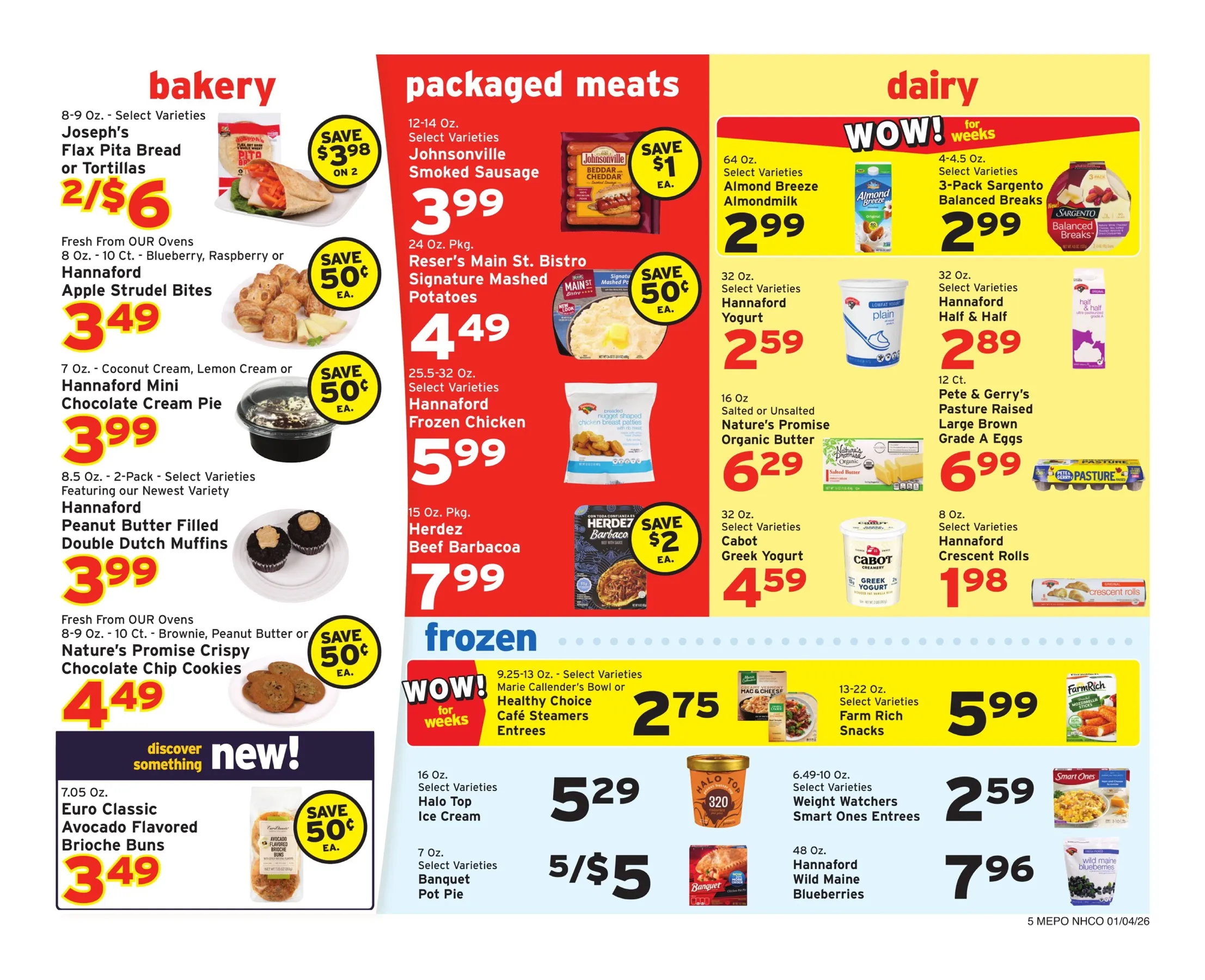 hannaford ad 4 10 05