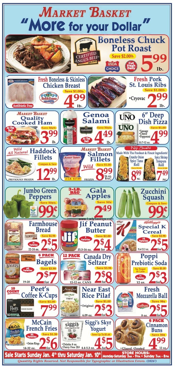Market Basket Flyer Jan 4 to 10, 2026 2 – marketbasket weekly ad 010426 01