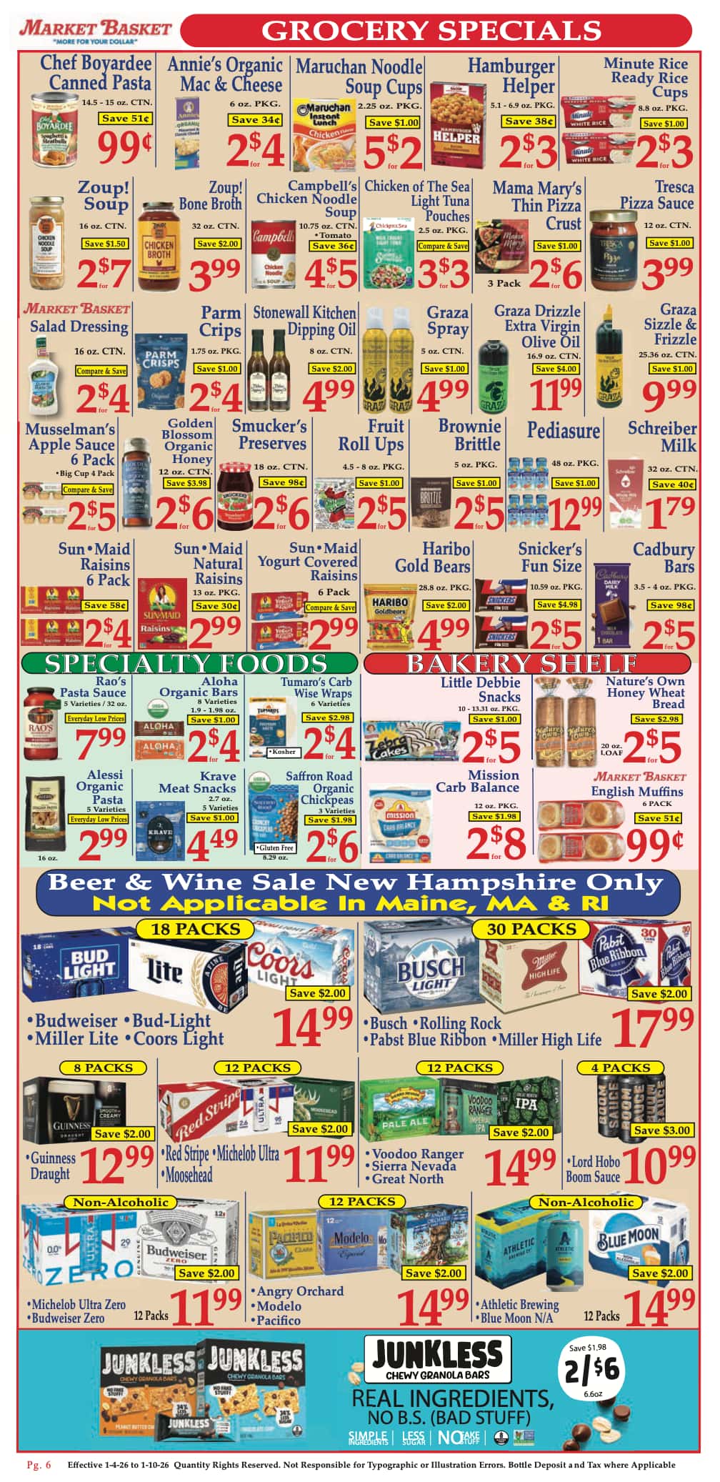 Market Basket Flyer Jan 4 to 10, 2026 2 – marketbasket weekly ad 010426 06