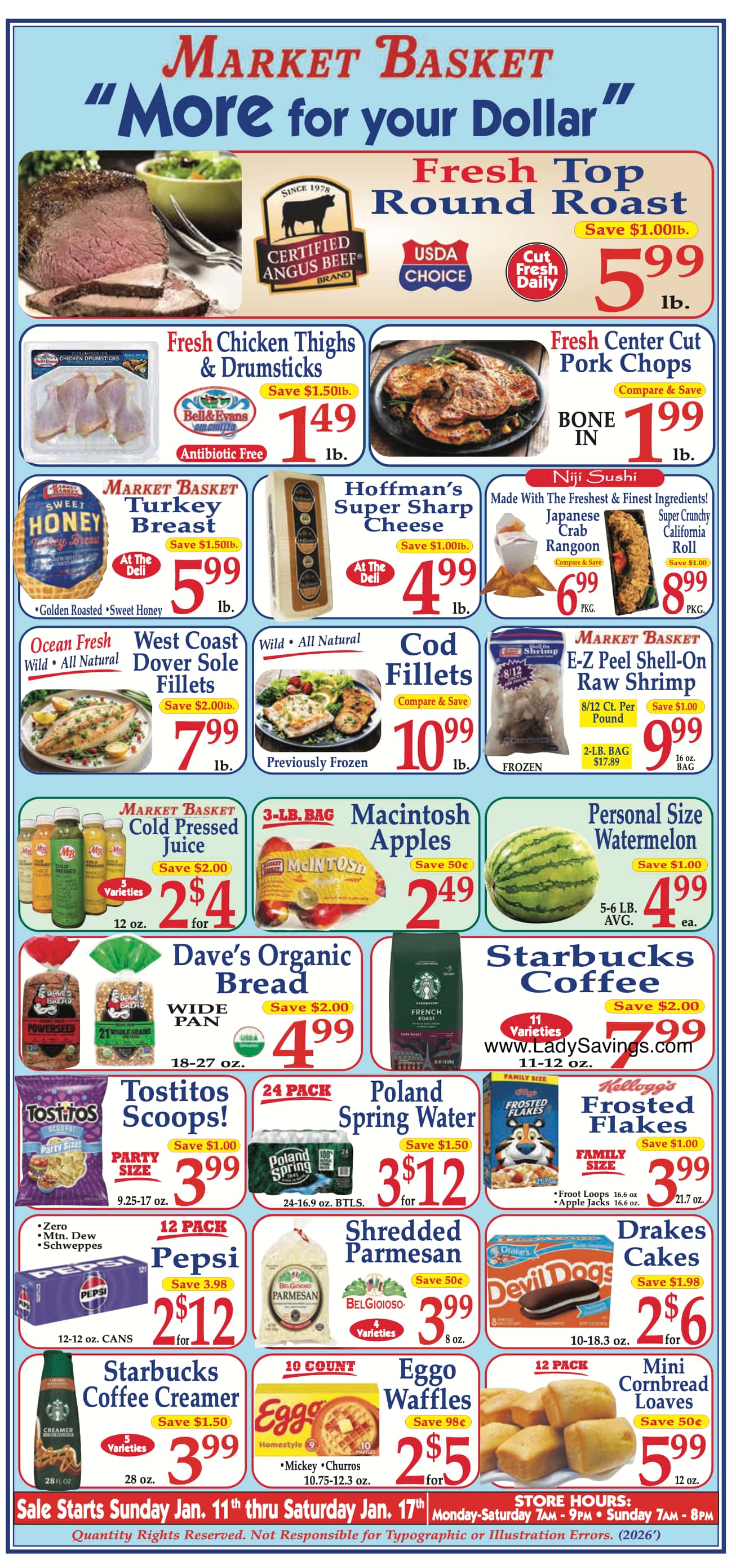 Market Basket Flyer Jan 11 to 17, 2026 2 – marketbasket weekly ad 011126 01