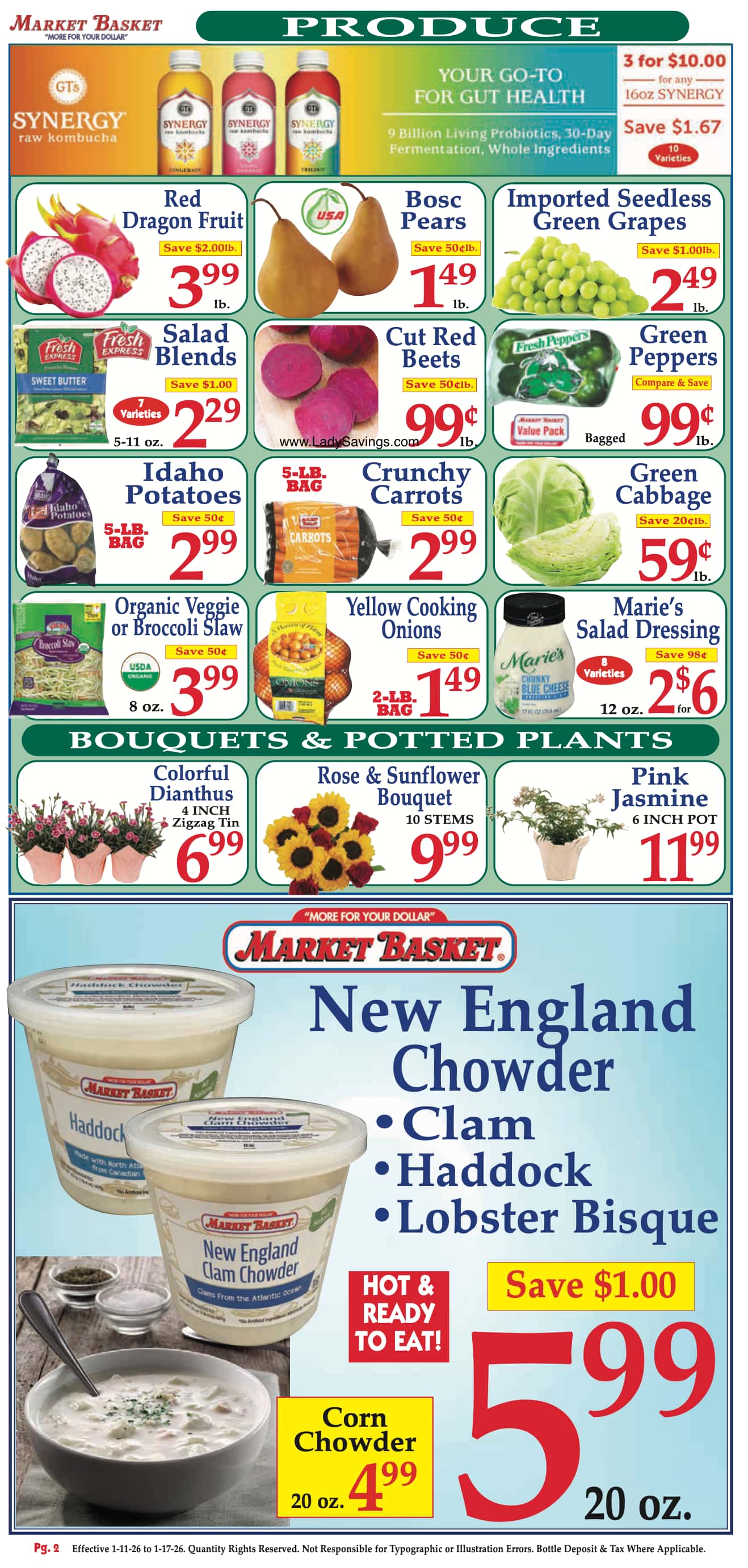 Market Basket Flyer Jan 11 to 17, 2026 2 – marketbasket weekly ad 011126 02