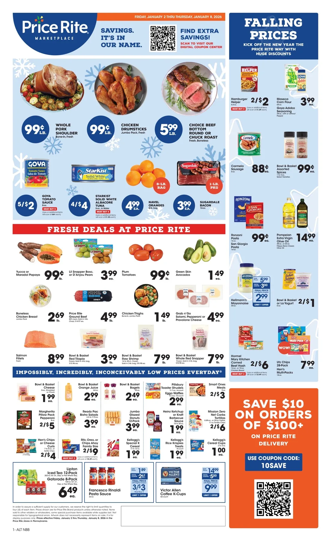 Price Rite Weekly Ad Jan 9 to 15, 2025 1 – p1