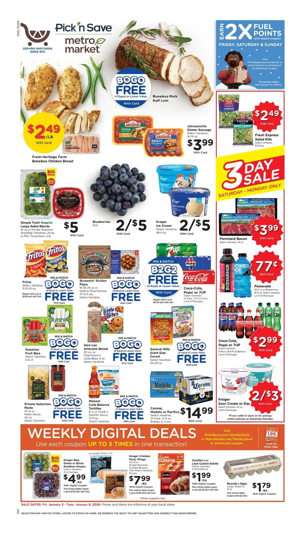 Pick n Save Weekly Ad Jan 14 to 20, 2026 1 – picknsave 2 6 01