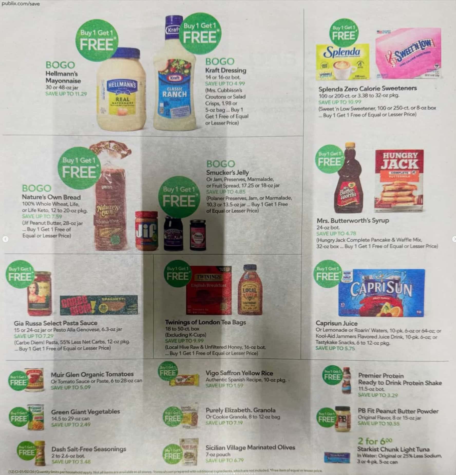 Publix Weekly Ad Jan 14 to 20, 2026 4 –