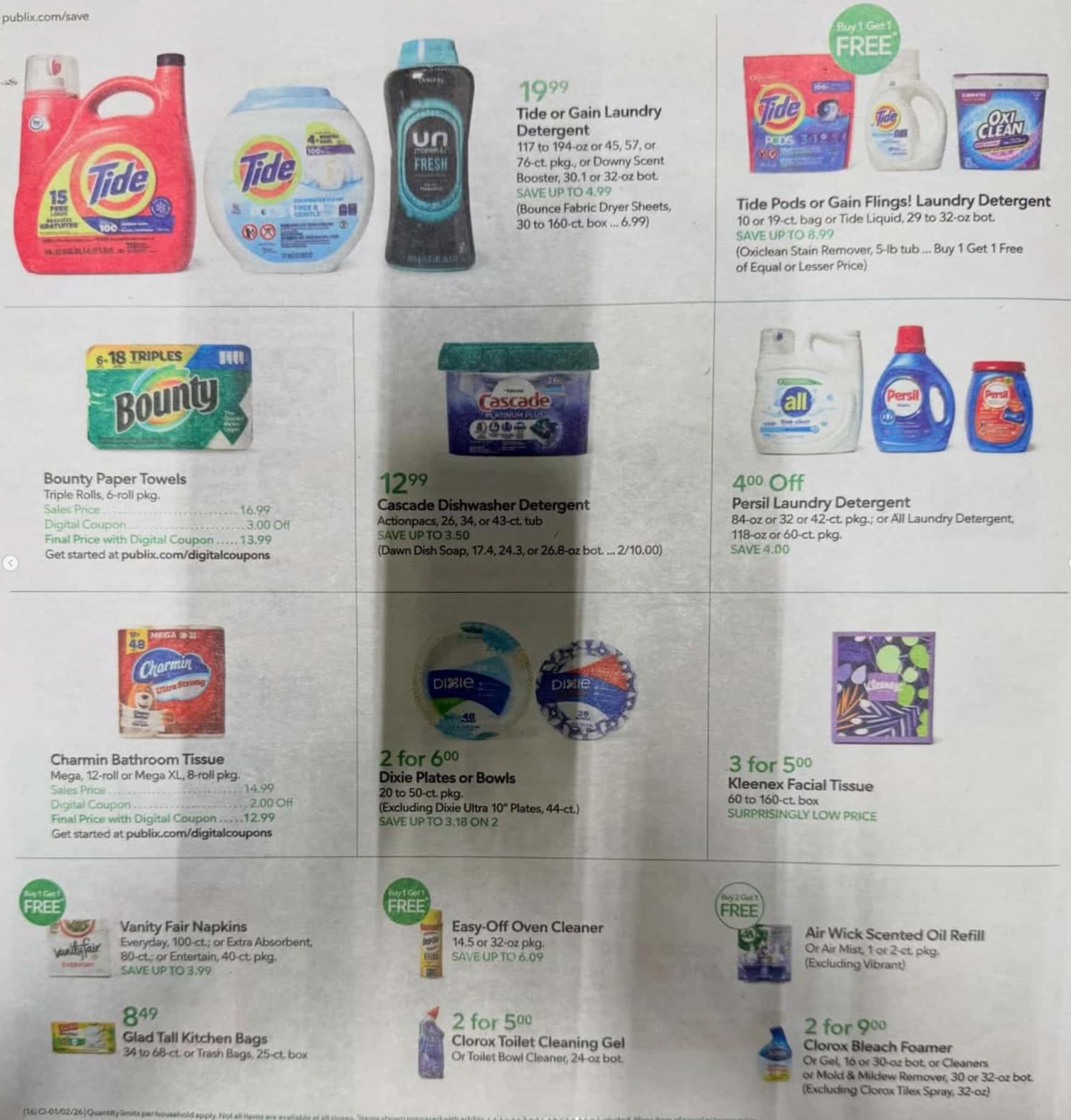Publix Weekly Ad Jan 14 to 20, 2026 2 –