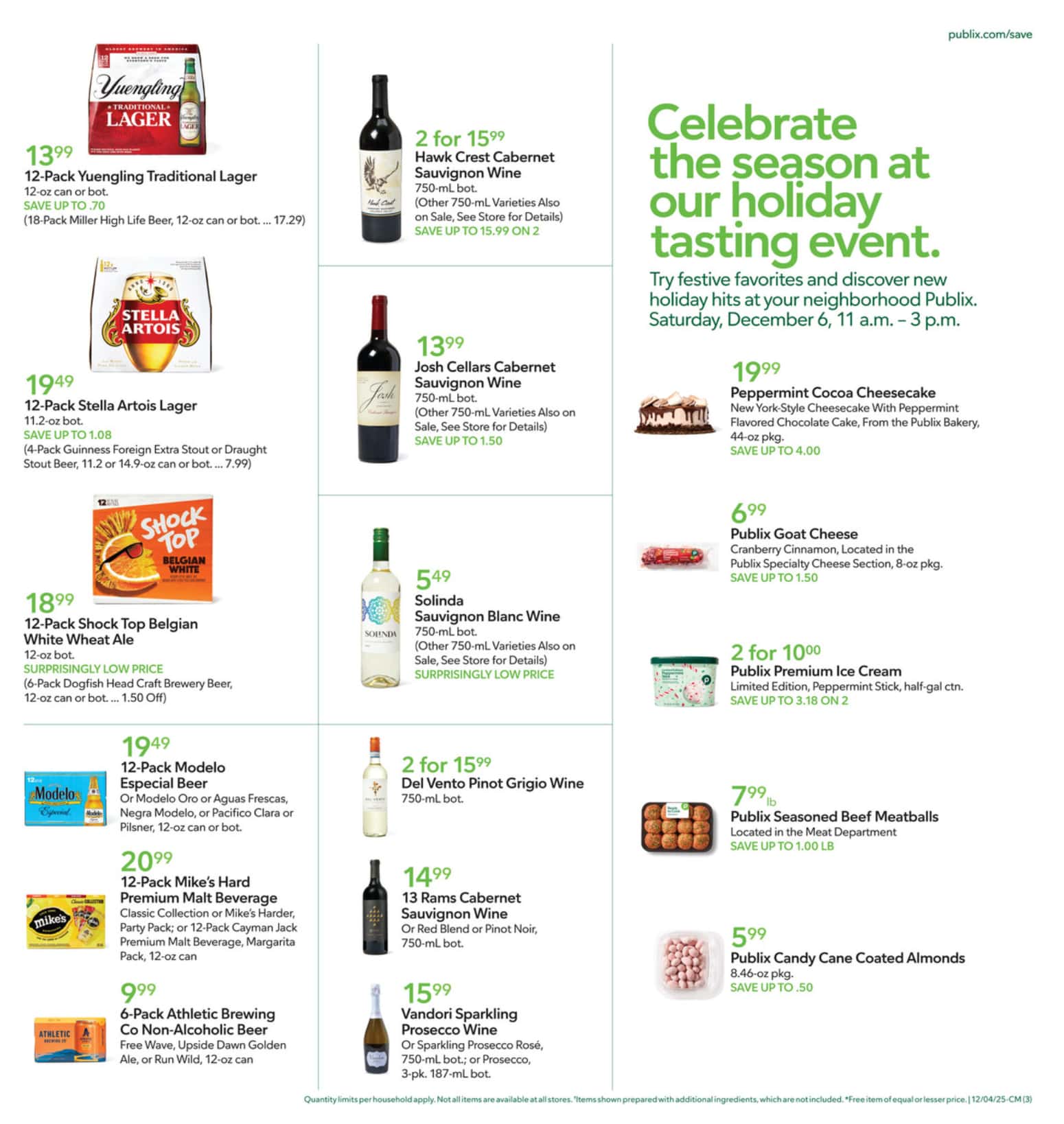 Publix Weekly Ad 12/10/25 & 12/16/25 preview 1 –