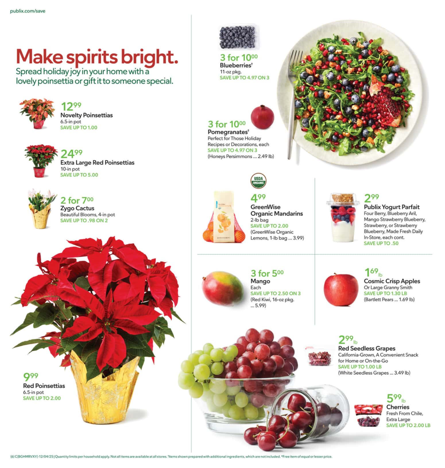Publix Weekly Ad 12/10/25 & 12/16/25 preview 4 –