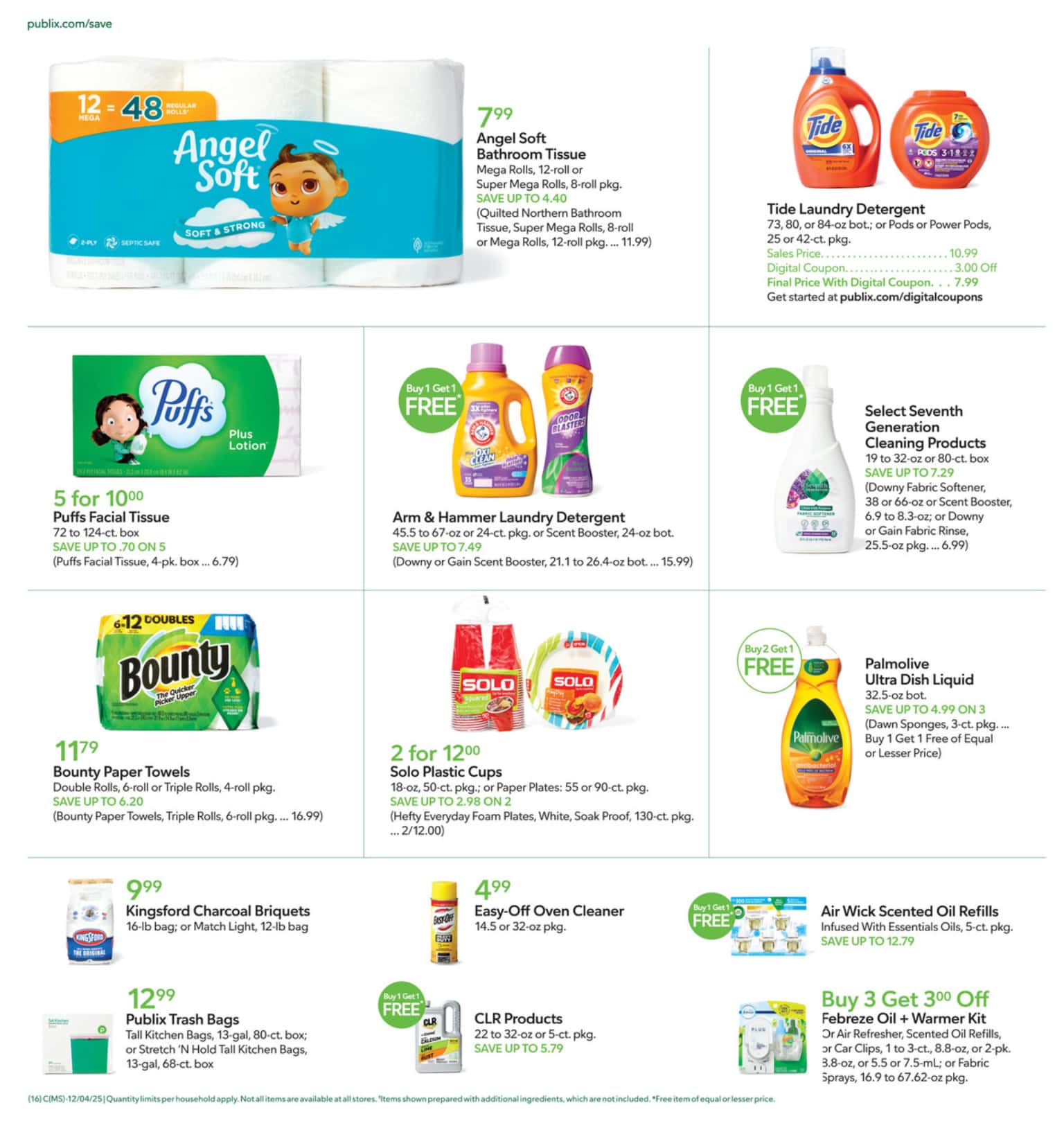 Publix Weekly Ad 12/10/25 & 12/16/25 preview 2 –
