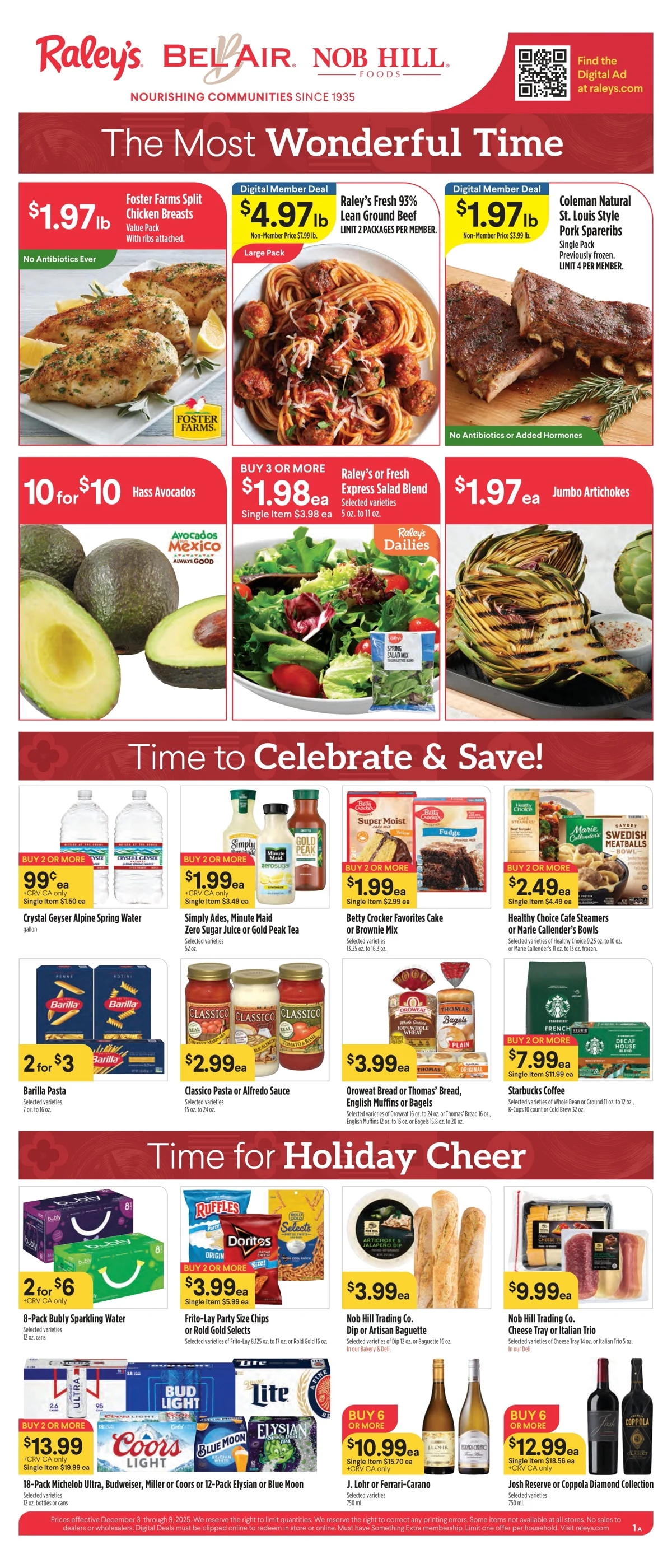 Raley’s Weekly Ad Dec 3 to 9, 2025 1 – raleys 3 9 1