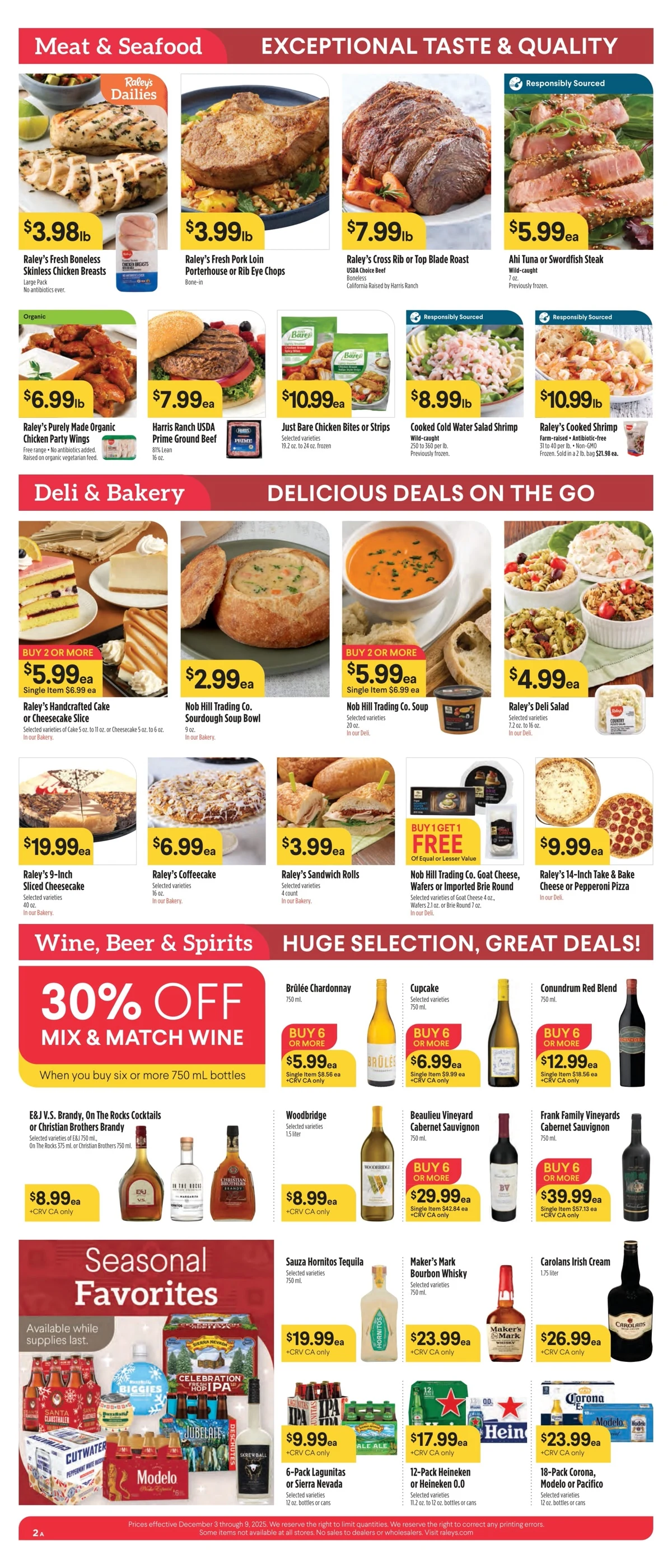Raley’s Weekly Ad Dec 3 to 9, 2025 2 – raleys 3 9 2
