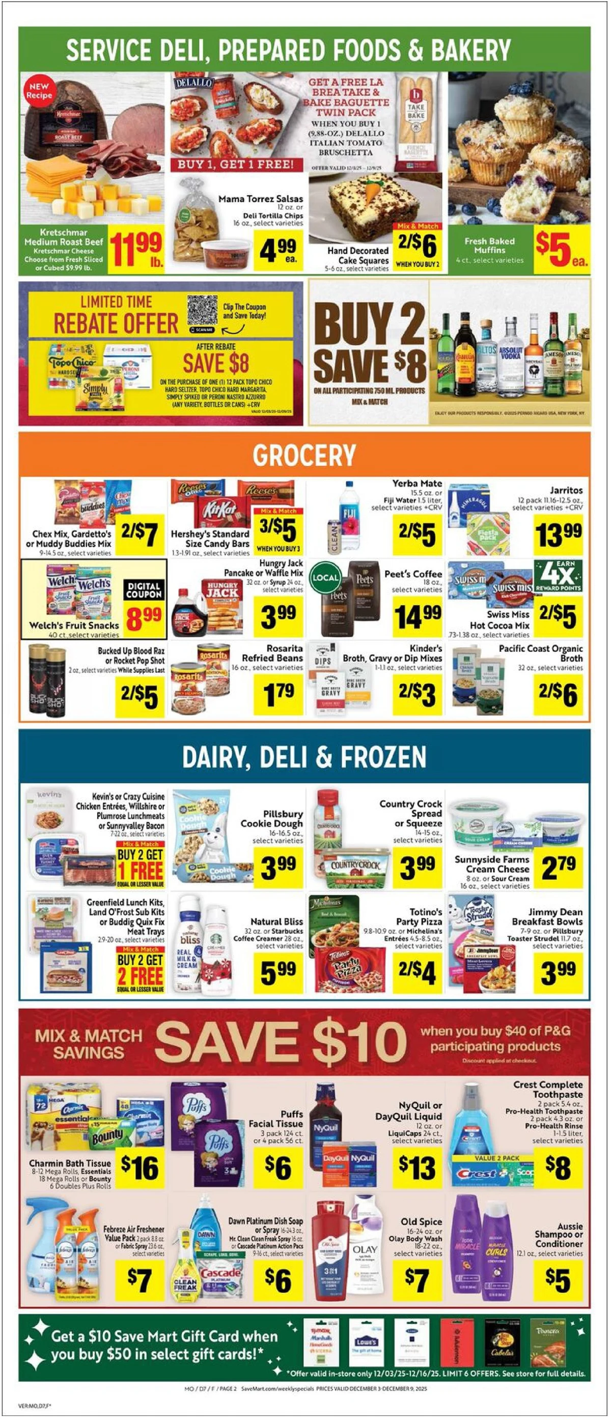 Save Mart Weekly Ad Dec 3 to 9, 2025 2 – savemart ad 3 9 2