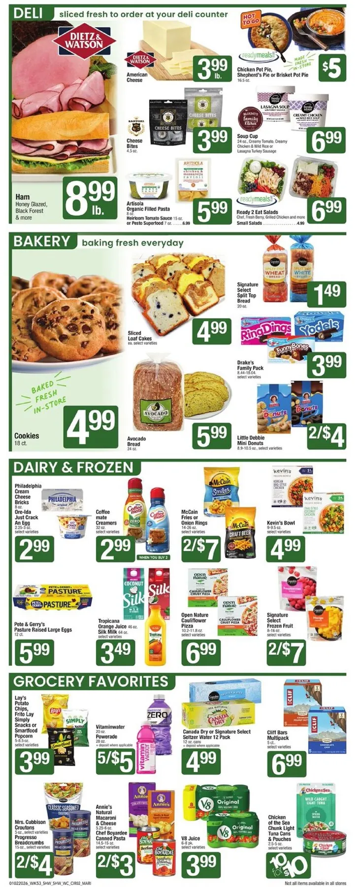 Shaw’s Weekly ad (1/9/26 | 1/16/26) preview 1 – shaws 2 8 2