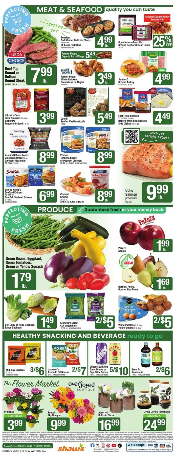 Shaw’s Weekly ad (1/9/26 | 1/16/26) preview 3 – shaws 2 8 4