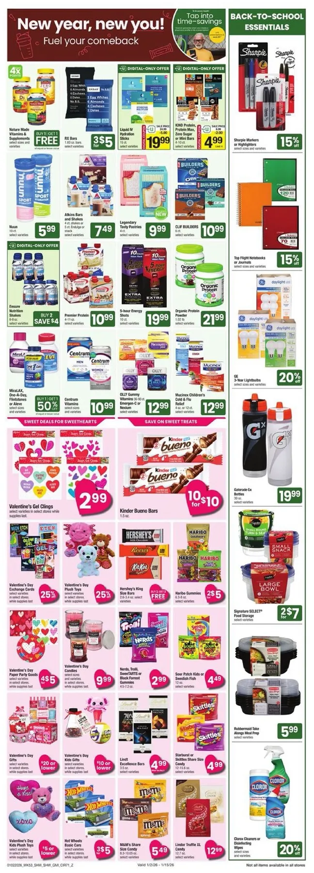 Shaw’s Weekly ad (1/9/26 | 1/16/26) preview 1 – shaws 2 8 6