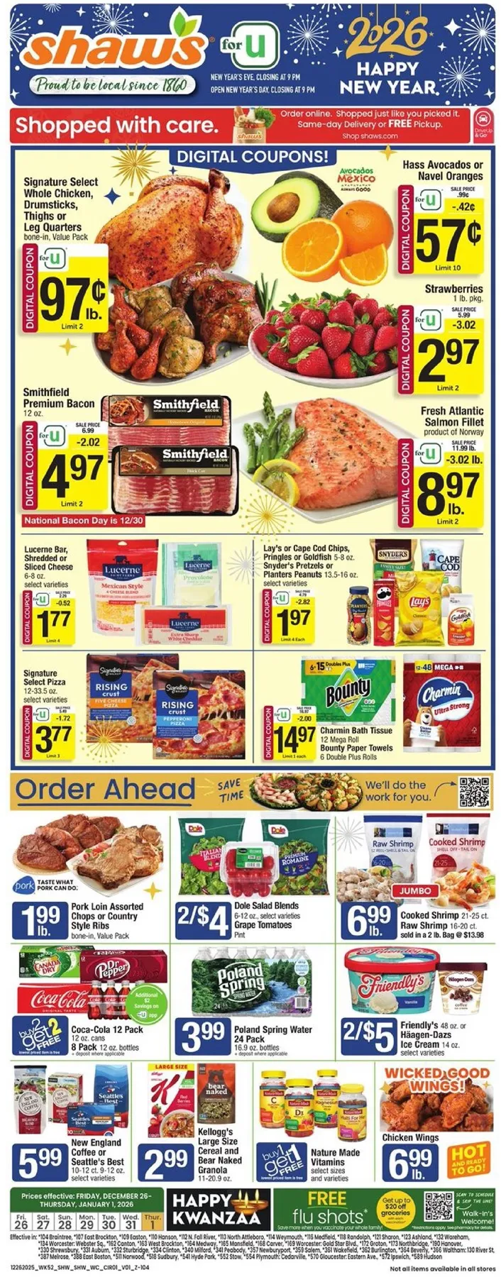 Shaw’s Weekly ad (1/9/26 | 1/16/26) preview 1 – shaws 26 1 1