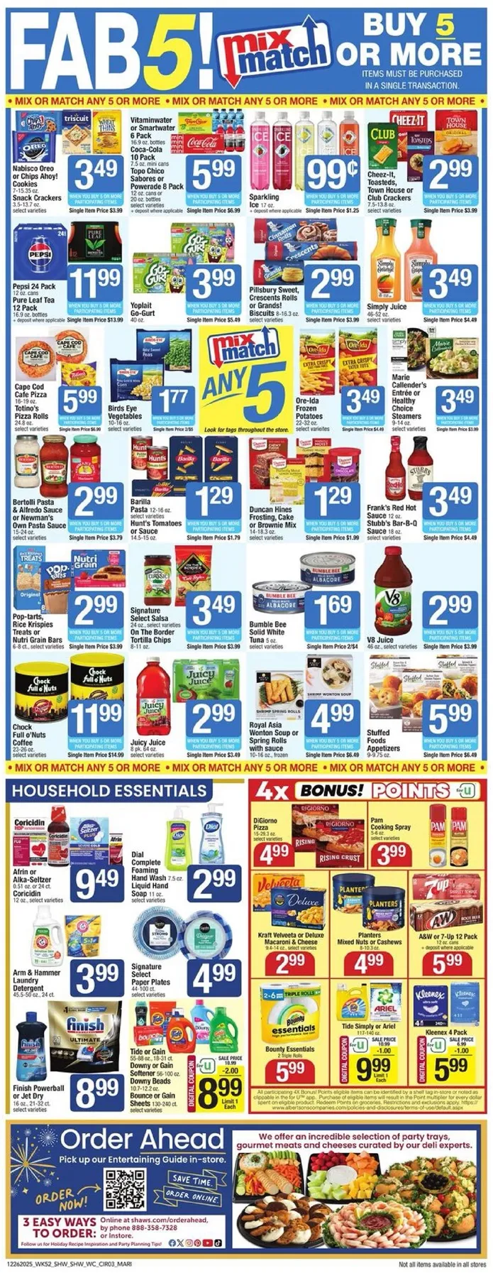 Shaw’s Weekly ad (1/9/26 | 1/16/26) preview 2 – shaws 26 1 3