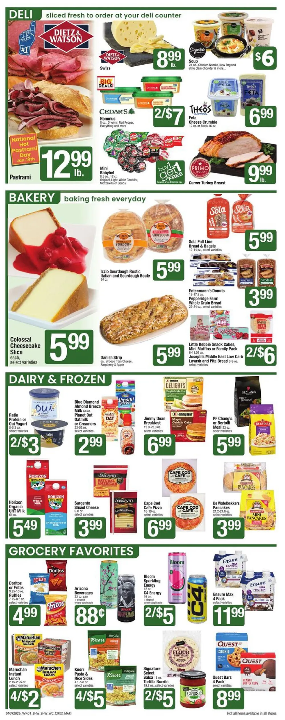 Shaw’s Weekly ad (1/9/26 | 1/16/26) preview 2 – shaws 9 15 2