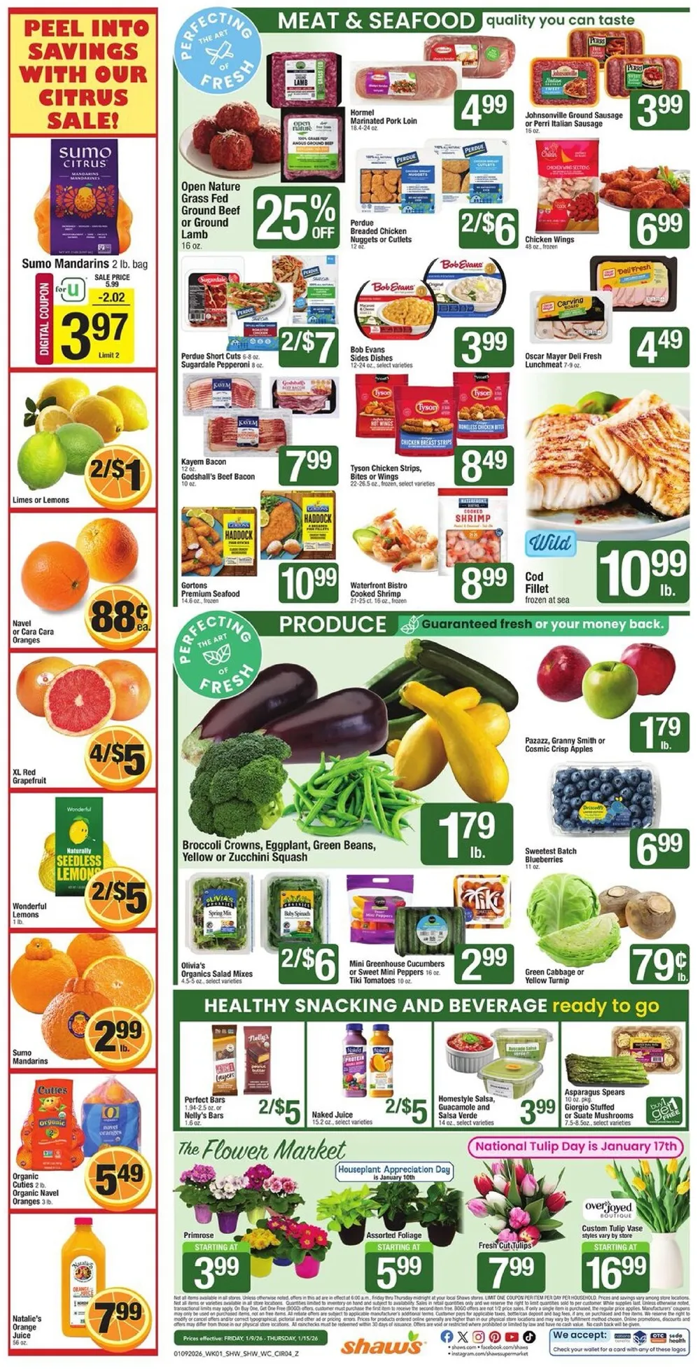 Shaw’s Weekly ad (1/9/26 | 1/16/26) preview 2 – shaws 9 15 4