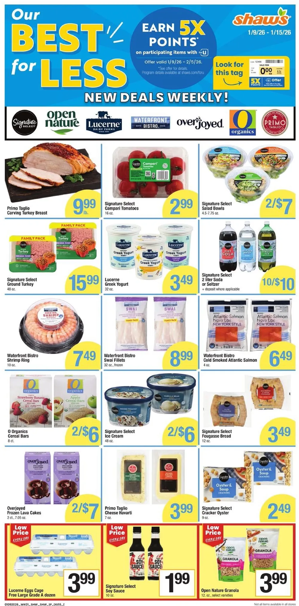 Shaw’s Weekly ad (1/9/26 | 1/16/26) preview 3 – shaws 9 15 5