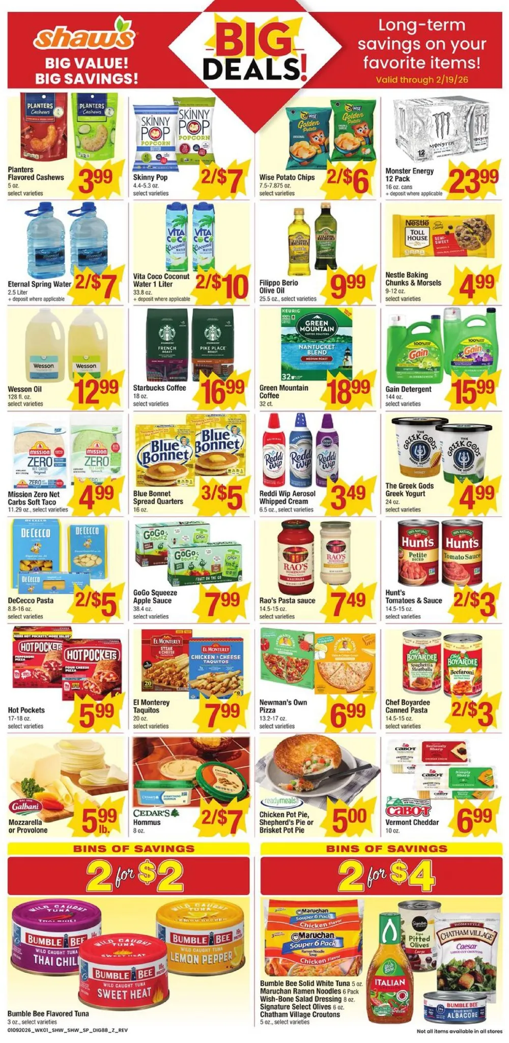 Shaw’s Weekly ad (1/9/26 | 1/16/26) preview 4 – shaws 9 15 6