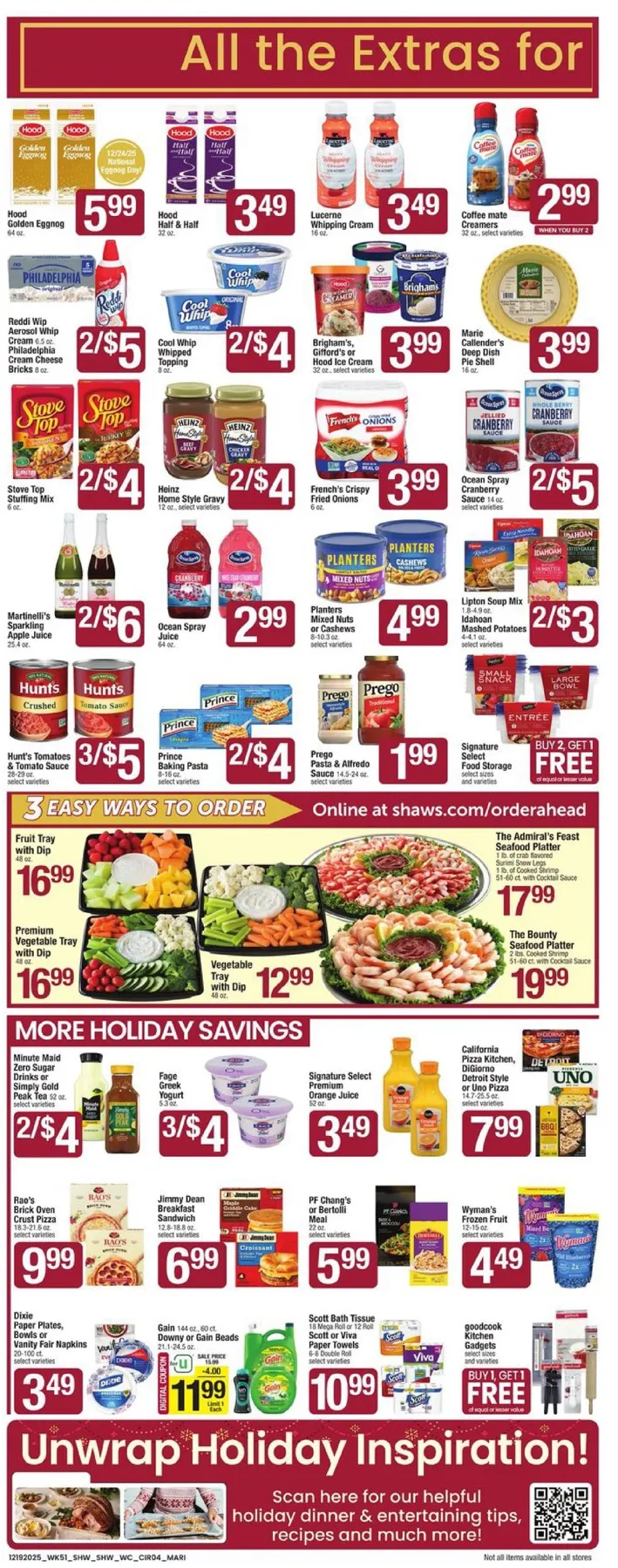Shaw’s Weekly ad (1/9/26 | 1/16/26) preview 2 – shaws ad 19 25 04