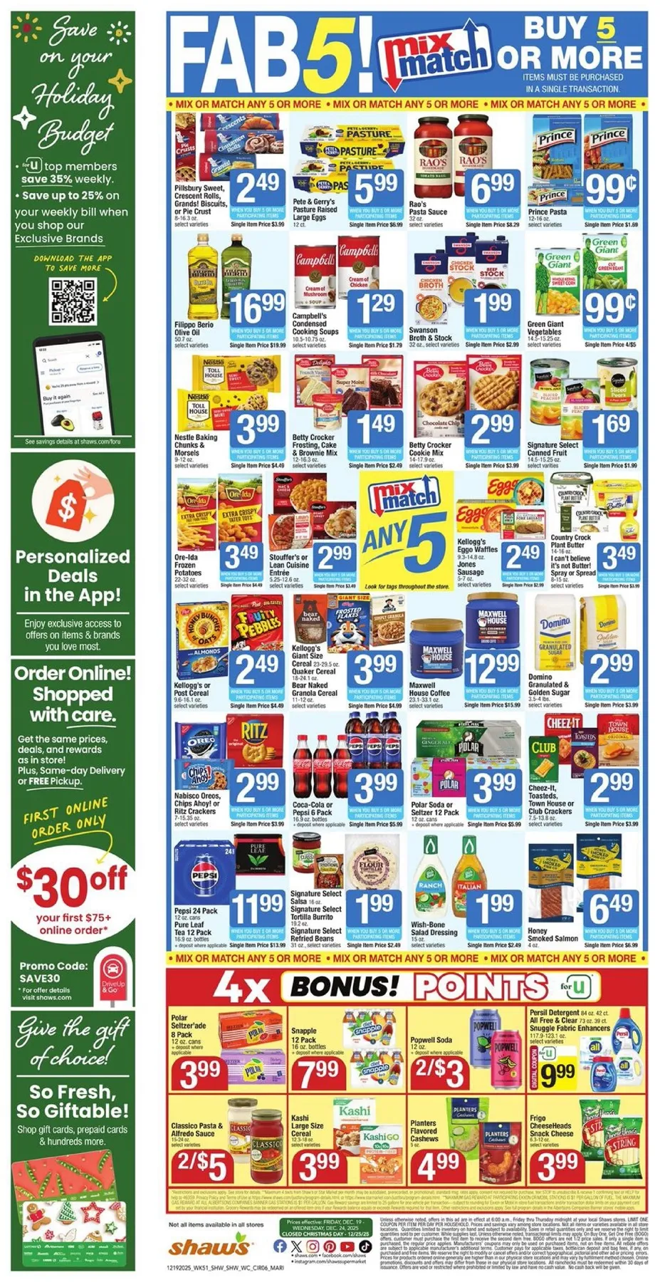 Shaw’s Weekly ad (1/9/26 | 1/16/26) preview 4 – shaws ad 19 25 06