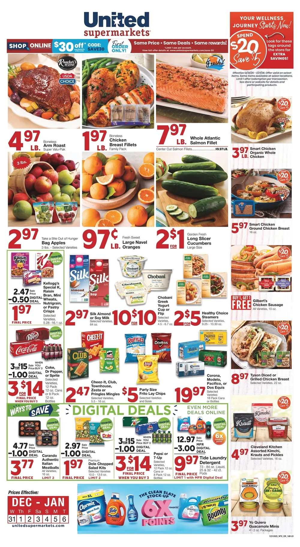 United Supermarkets Weekly Ad Jan 14 to 20, 2026 1 – united supermarkets 31 6 1
