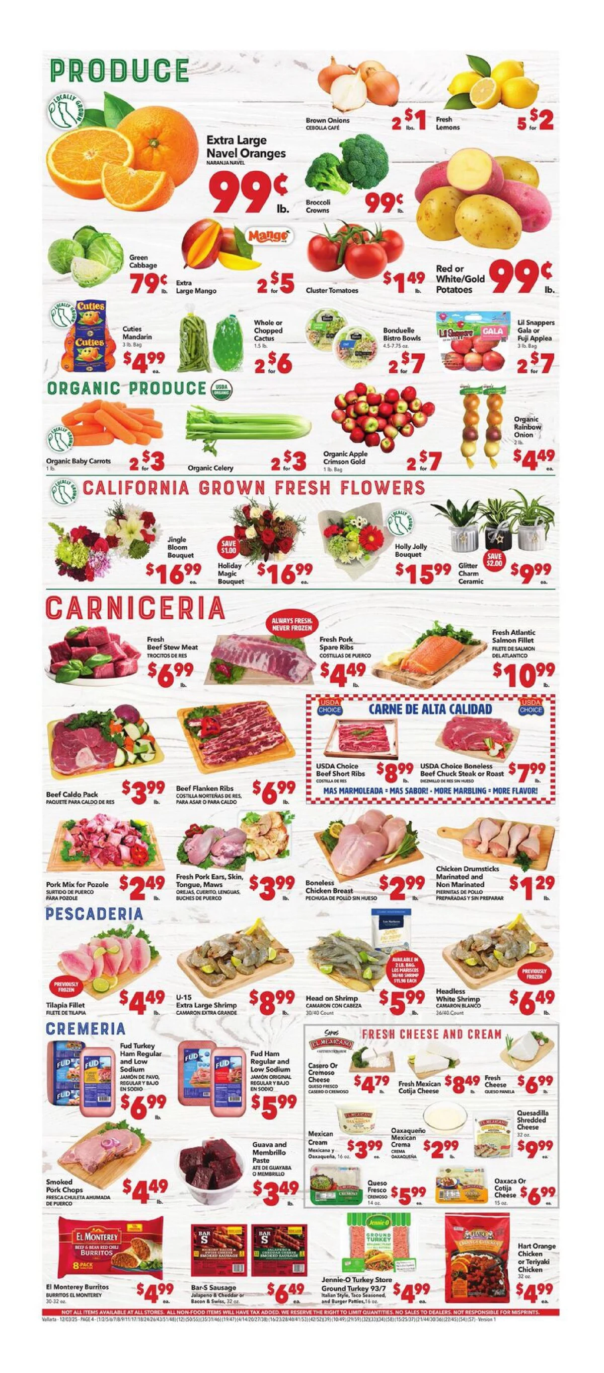 Vallarta Weekly Ad Dec 3 to 9, 2025 2 – vallarta ad 3 9 4