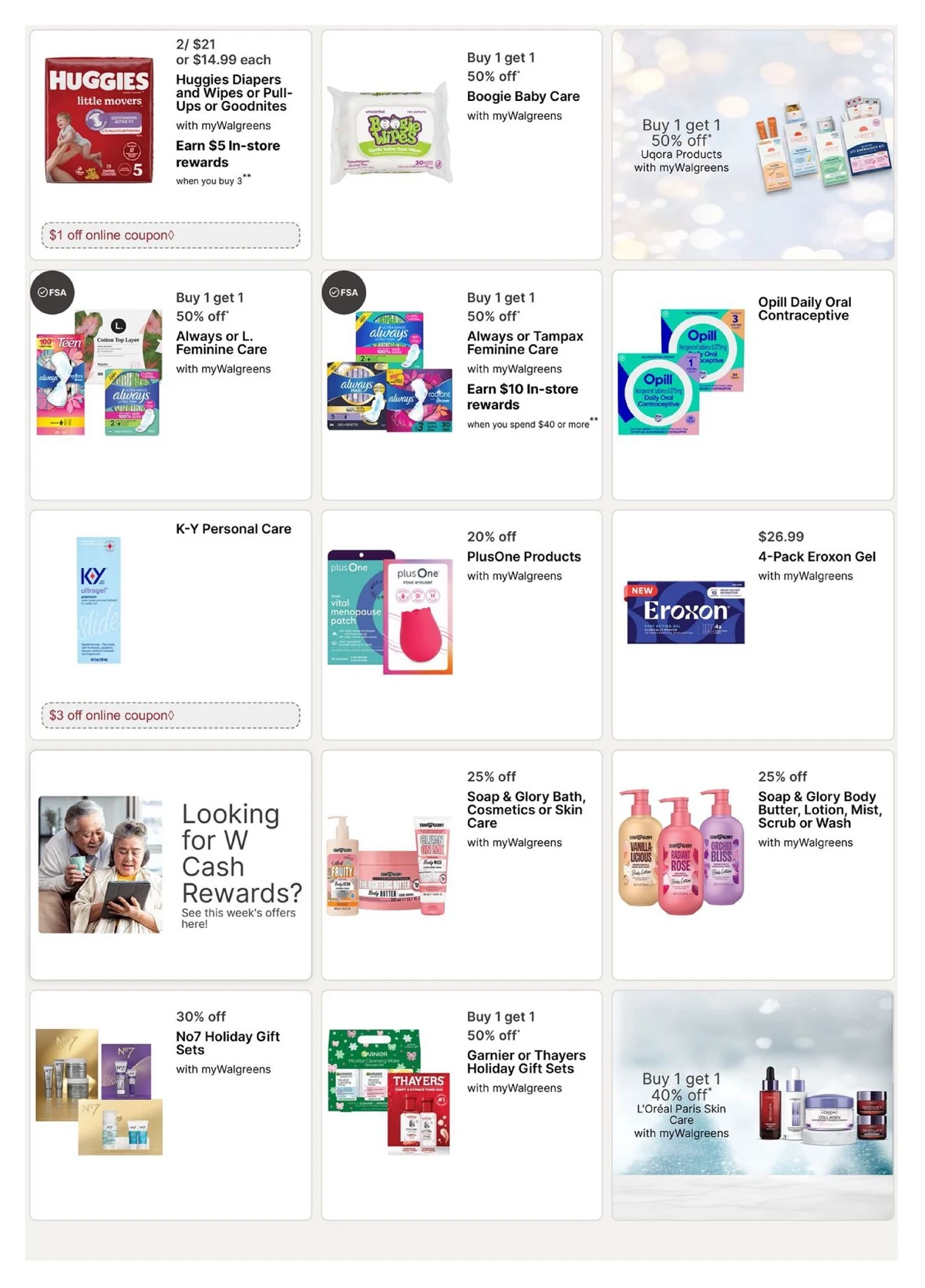 Walgreens Weekly Ad 12/14/25 – 12/20/25 preview 2 – walgreens 7 13 20