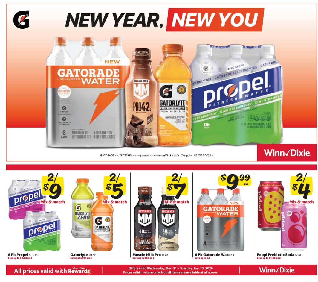 Winn Dixie Weekly Ad (1/7/26 | 1/14/26) preview 1 –