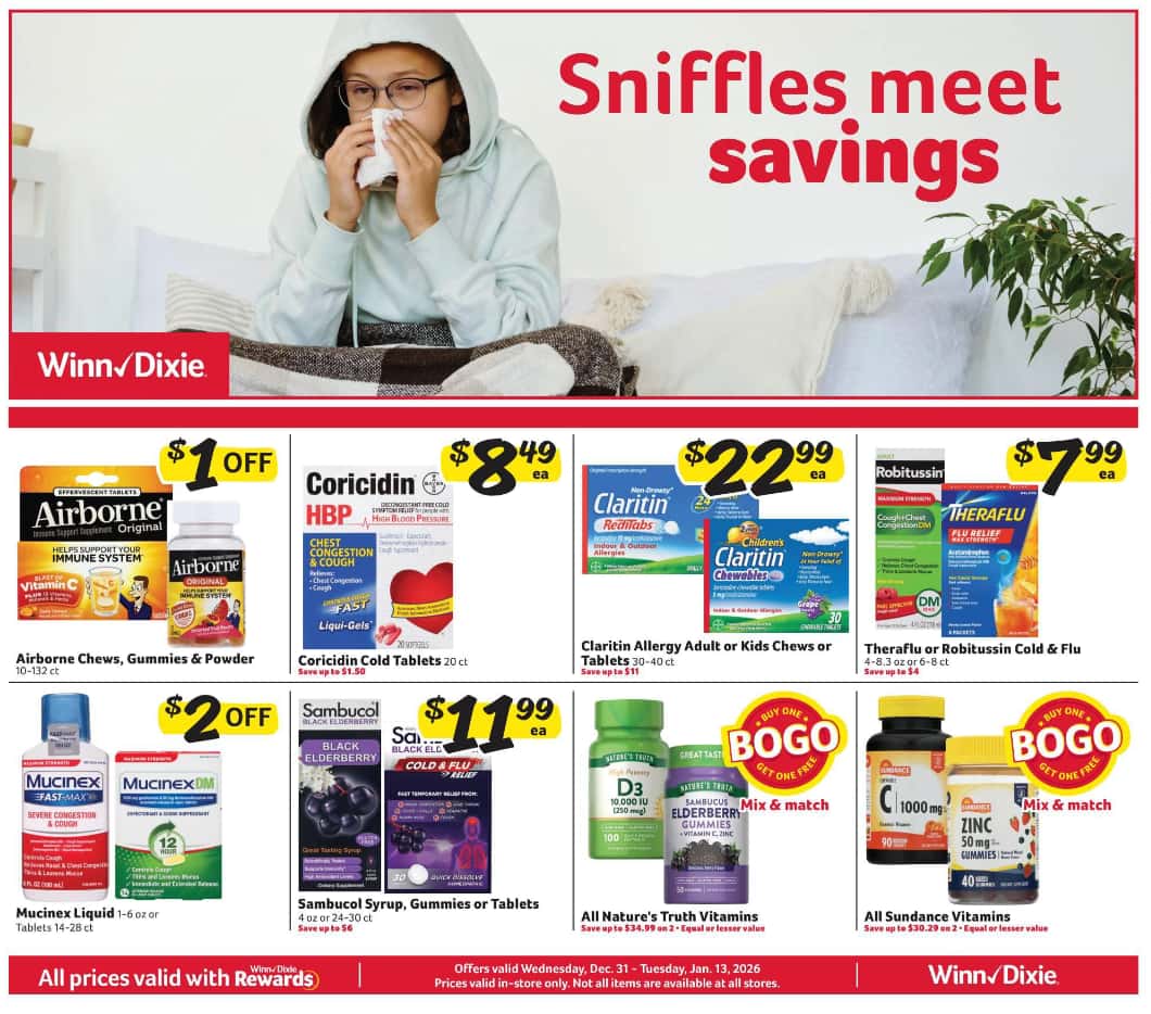 Winn Dixie Weekly Ad (1/7/26 | 1/14/26) preview 4 –