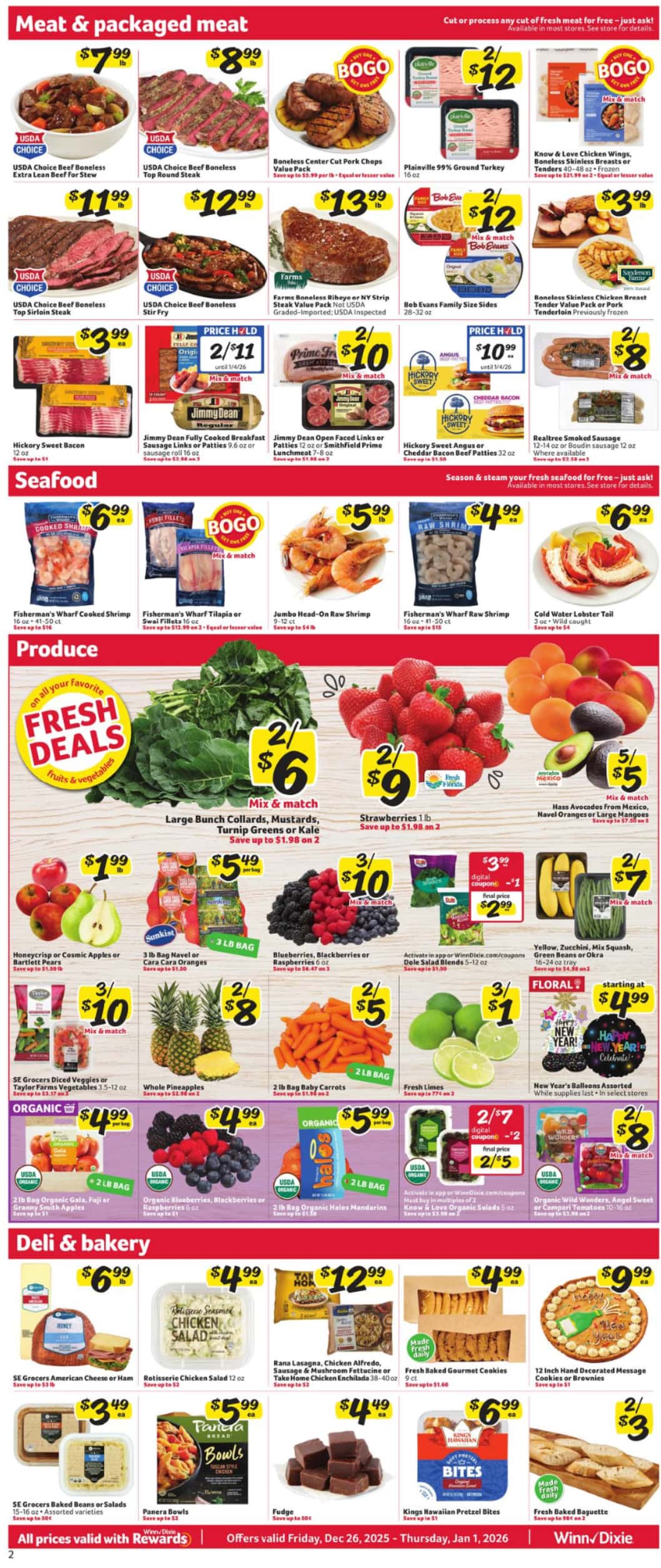 Winn Dixie Weekly Ad (1/7/26 | 1/14/26) preview 1 –