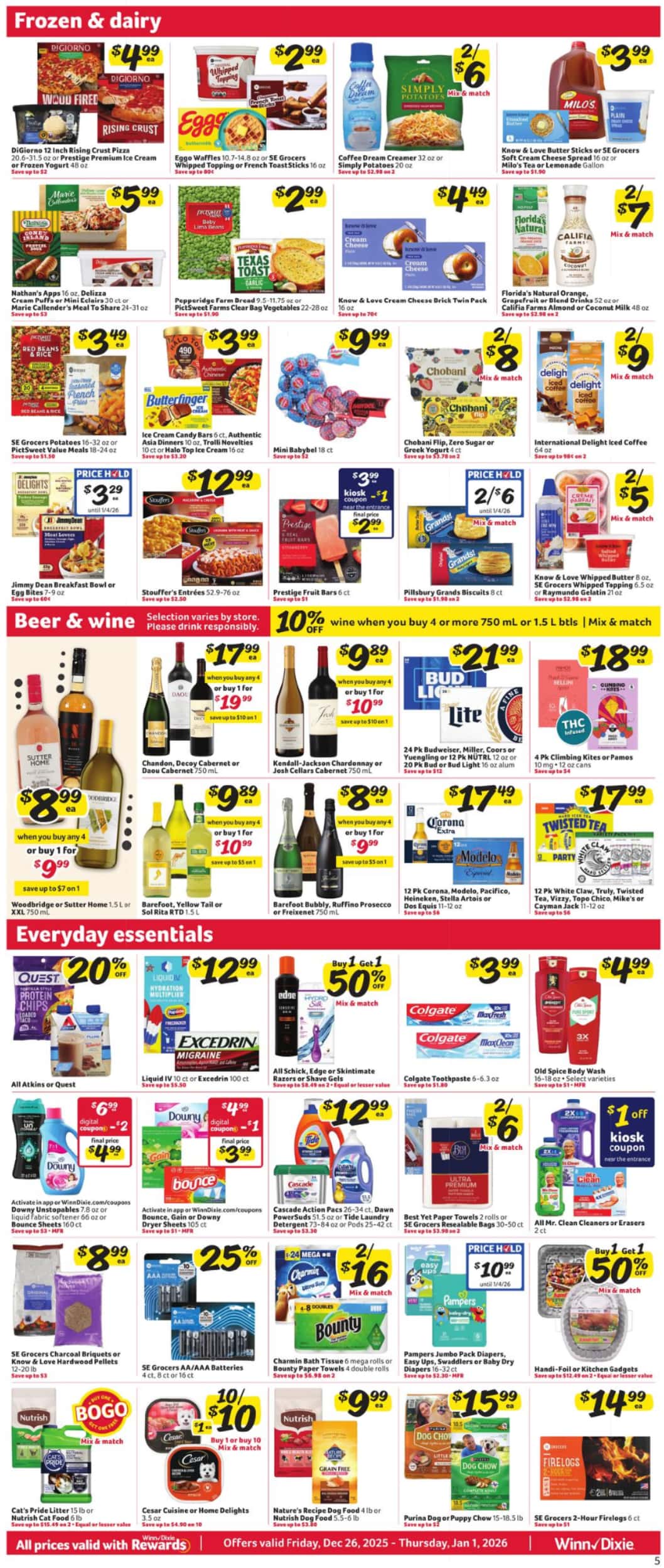 Winn Dixie Weekly Ad (1/7/26 | 1/14/26) preview 1 –
