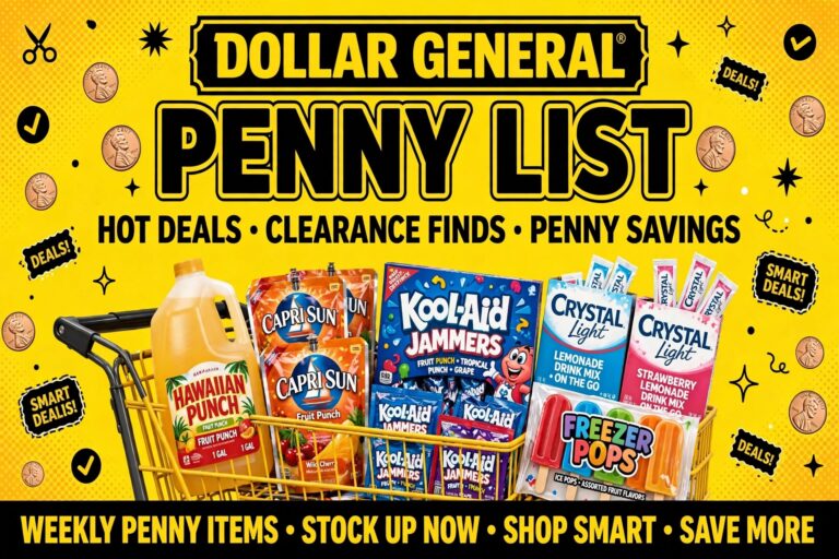 Dollar General Penny List September 29, 2026 1 – Dollar General dollar-general